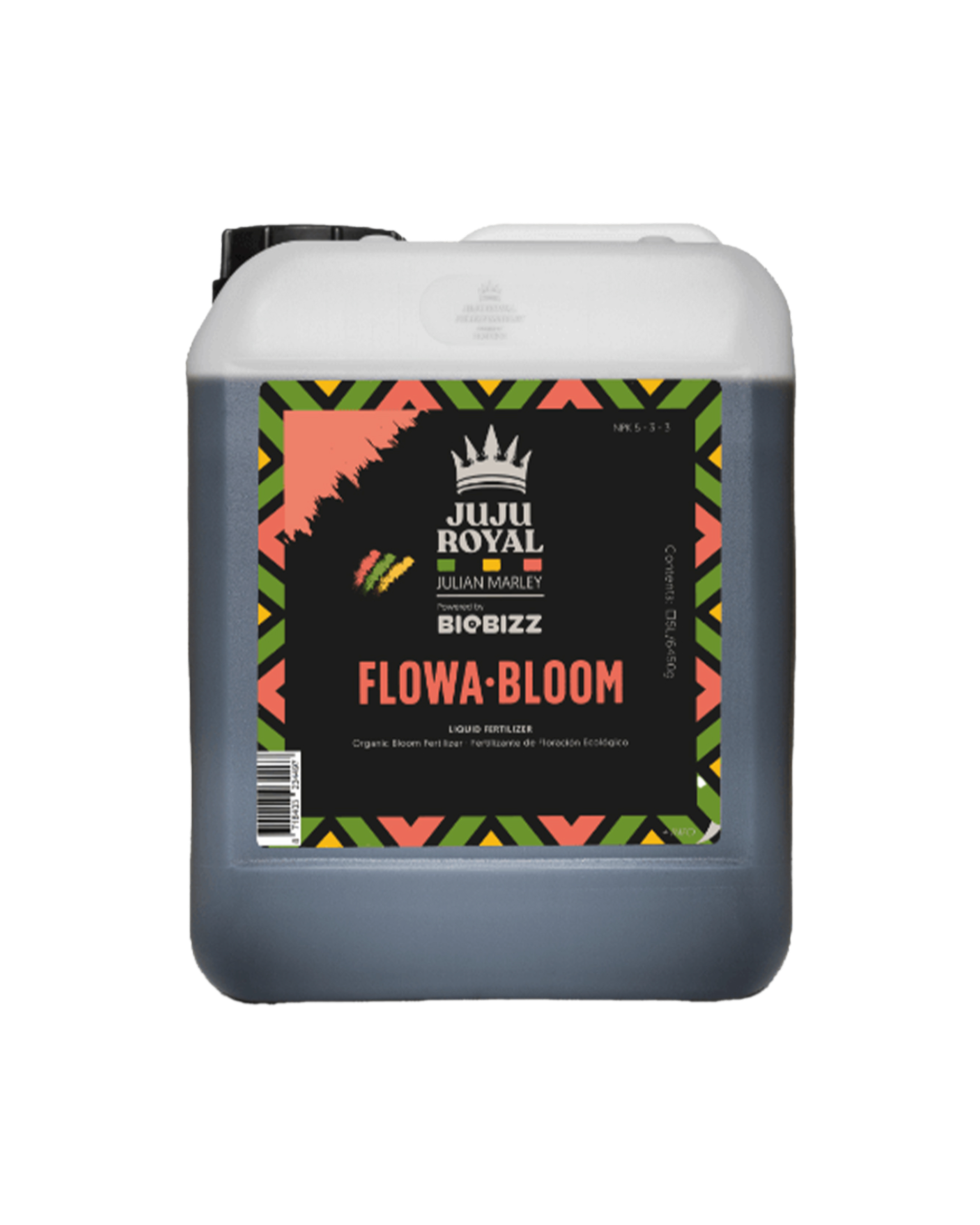 % Liter Kanister organischer Flüssigdünger für Cannabis von Juju Royal Flowa by BioBizz