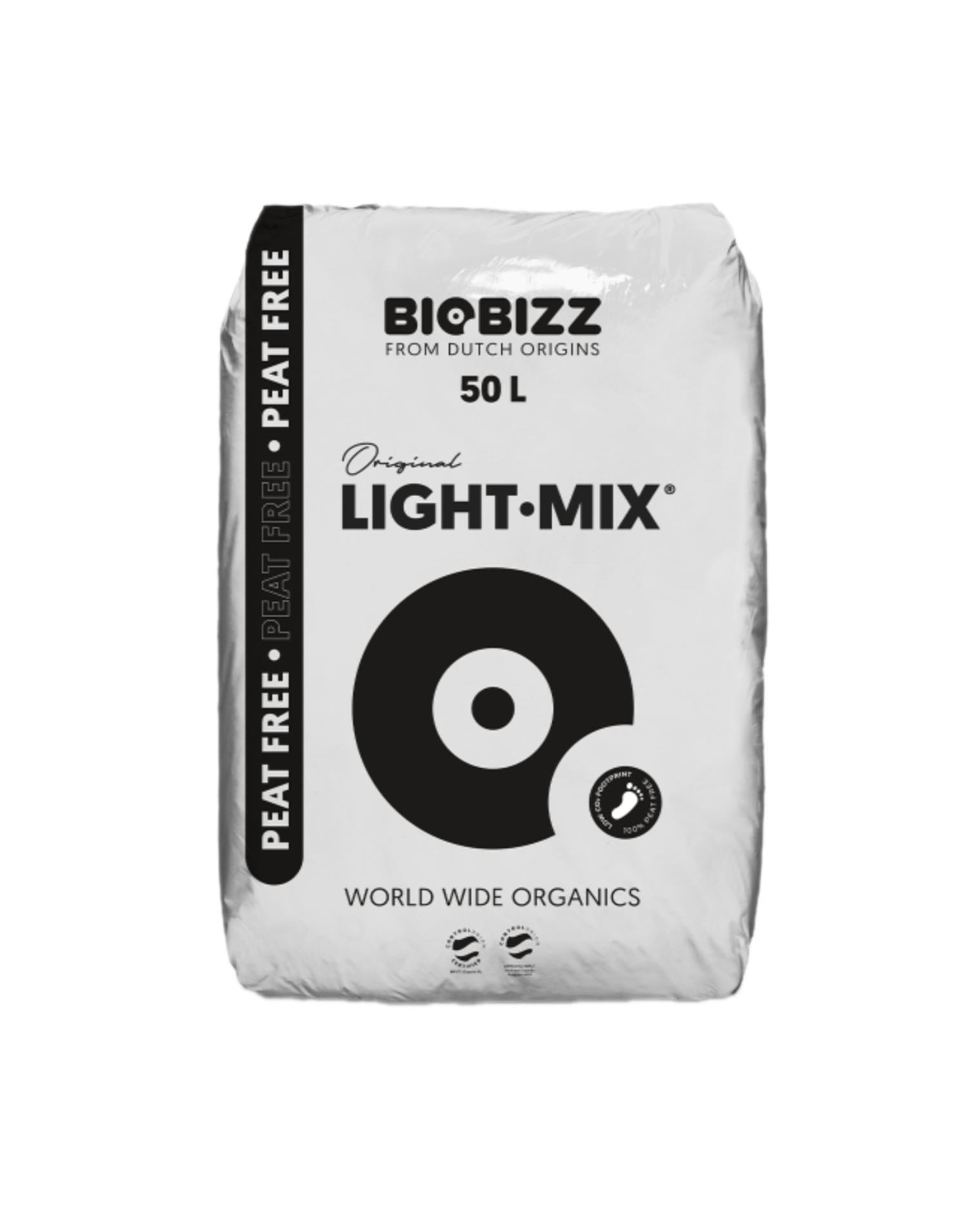 Erdsack 50 Liter Light Mix Troffrei von BioBizz