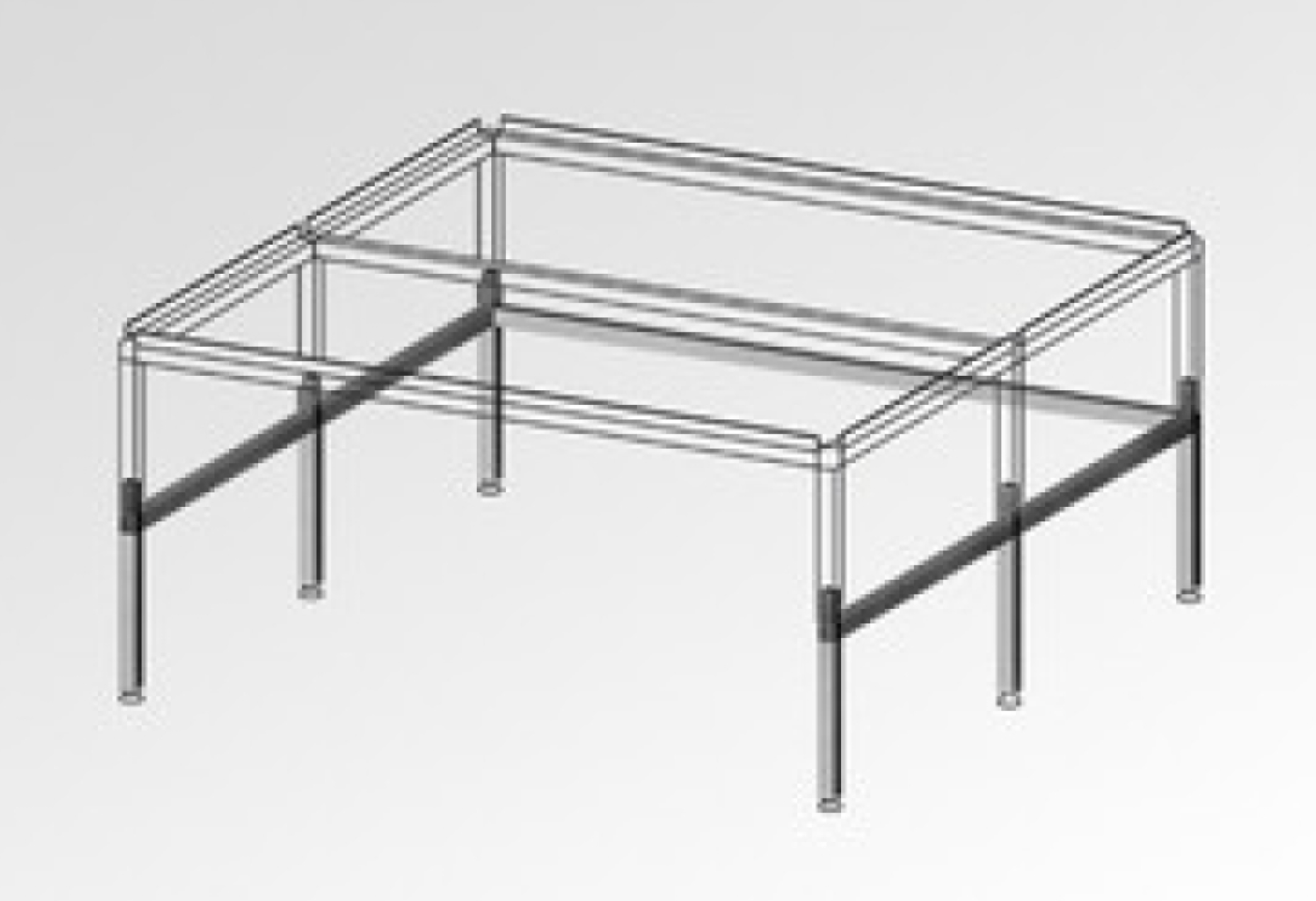 GrowTool GrowRack Tisch für Bewässerungssystem