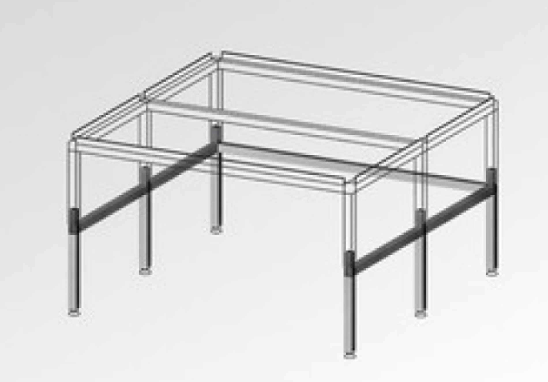 GrowTool GrowRack Tisch für Bewässerungssystem