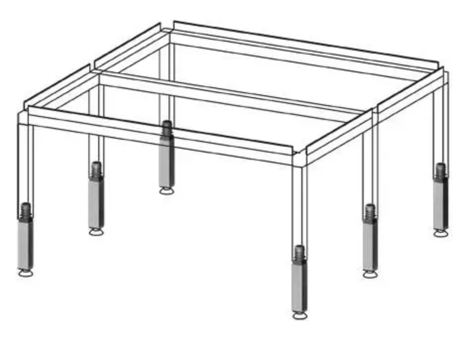 GrowTool GrowRack Tisch für Bewässerungssystem