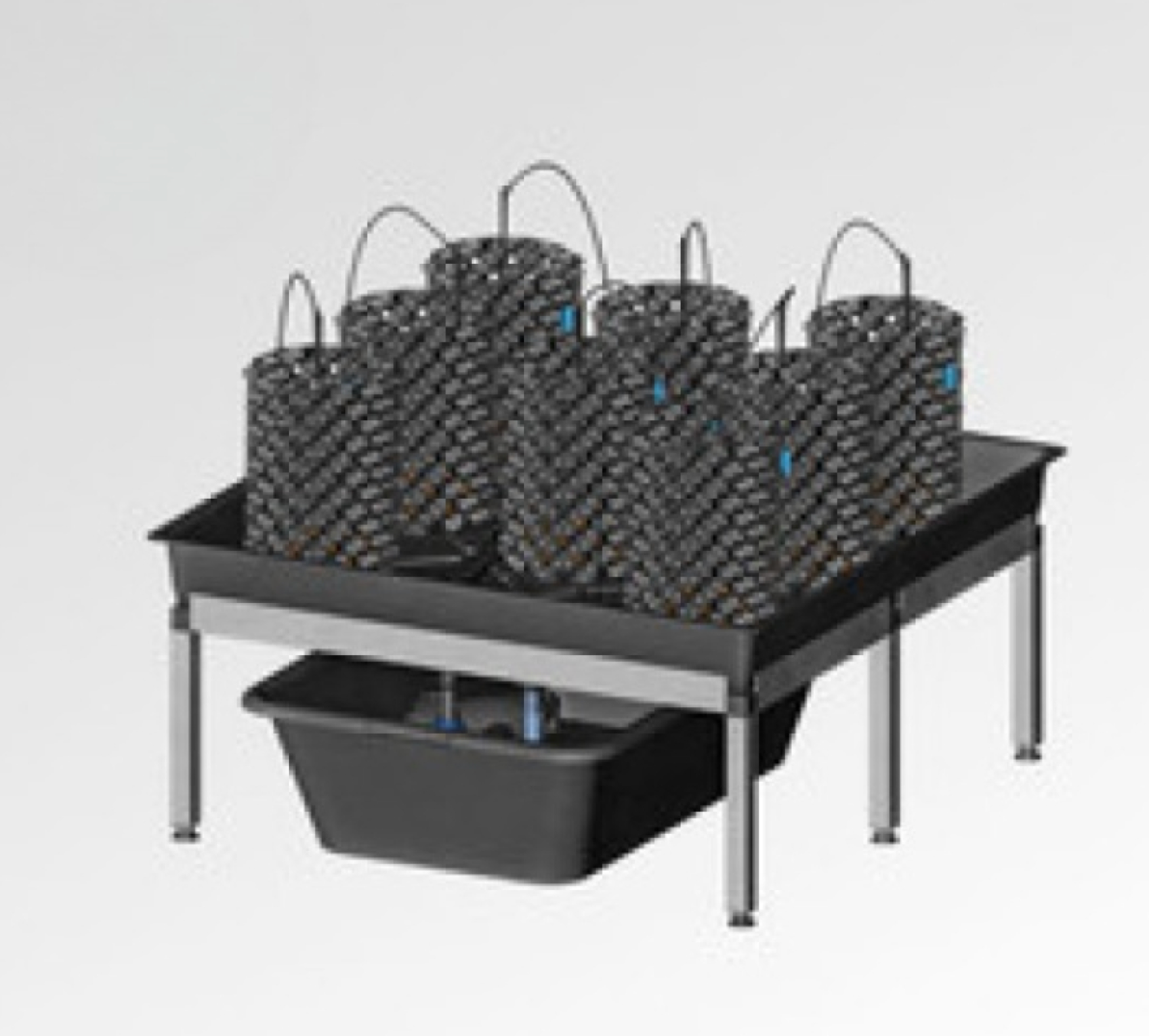 GRowTool GrowSystem Bewässerungssystem mit Airpot Komplettsystem für Growzelt
