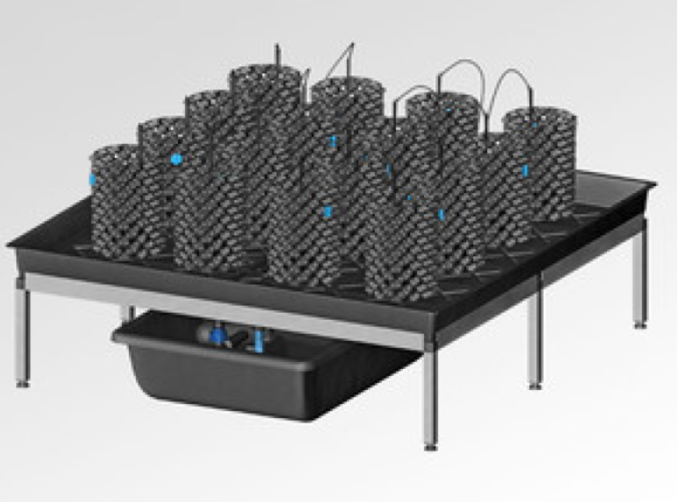 GRowTool GrowSystem Bewässerungssystem mit Airpot Komplettsystem für Growzelt