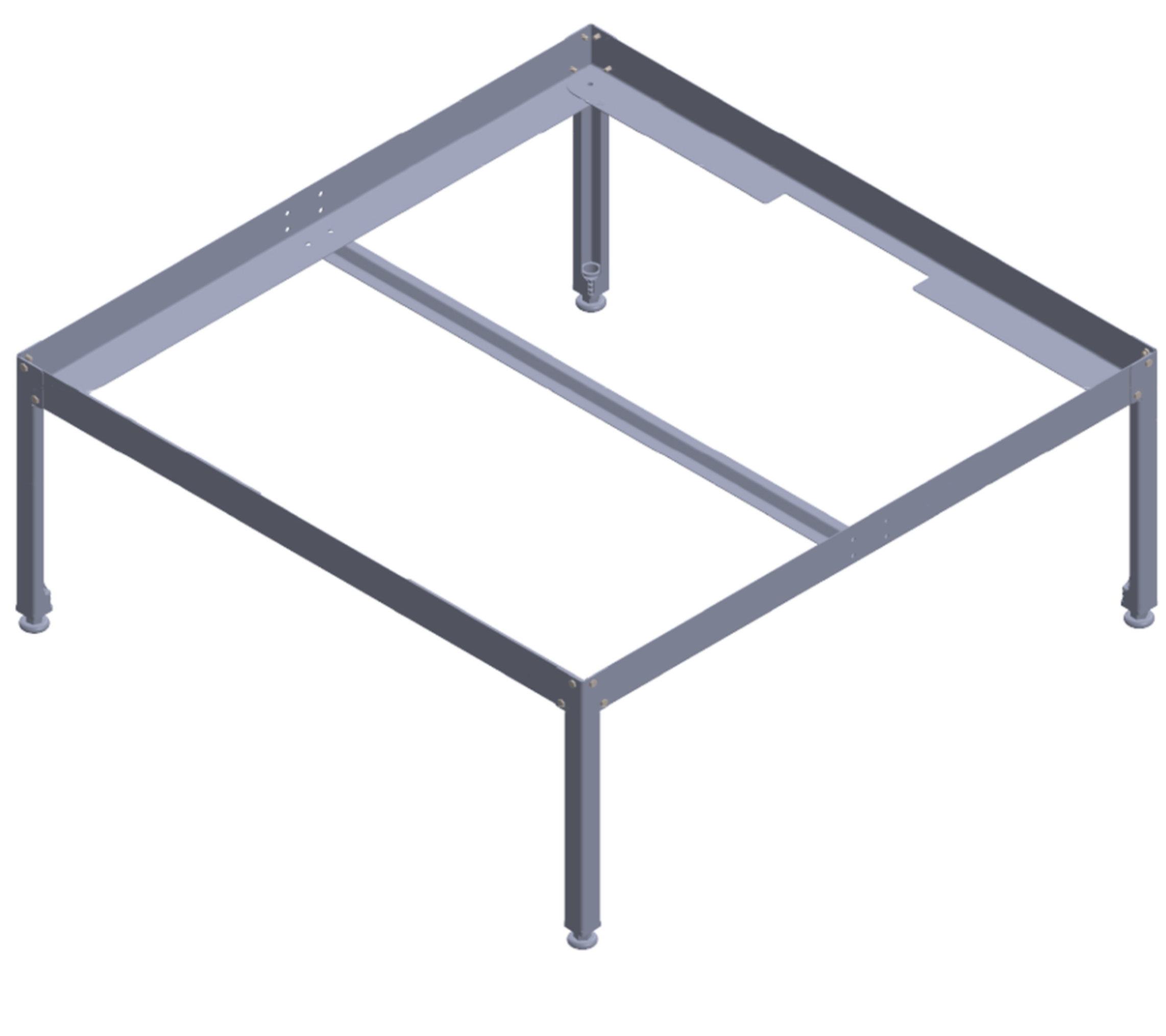 Metallgestell für Pflanzenisch