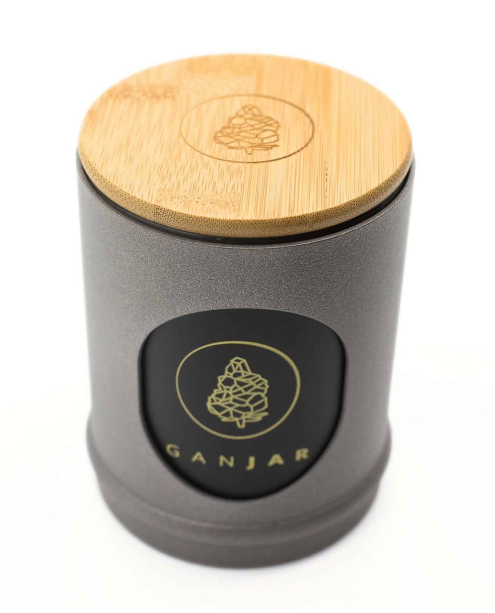 Ganjar Aufbewahrungsbehälter Grösse S für Cannabis mit Boveda Halterung