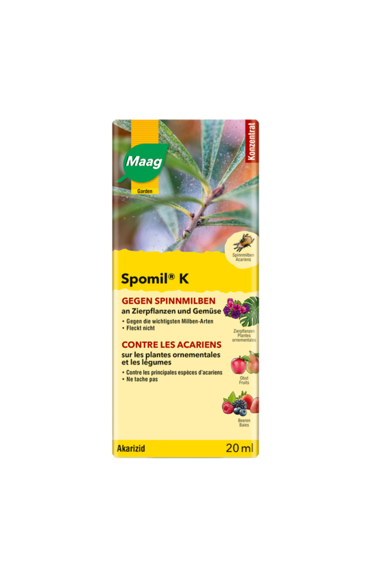 20 ml. Konzentrat Maag Spomil K