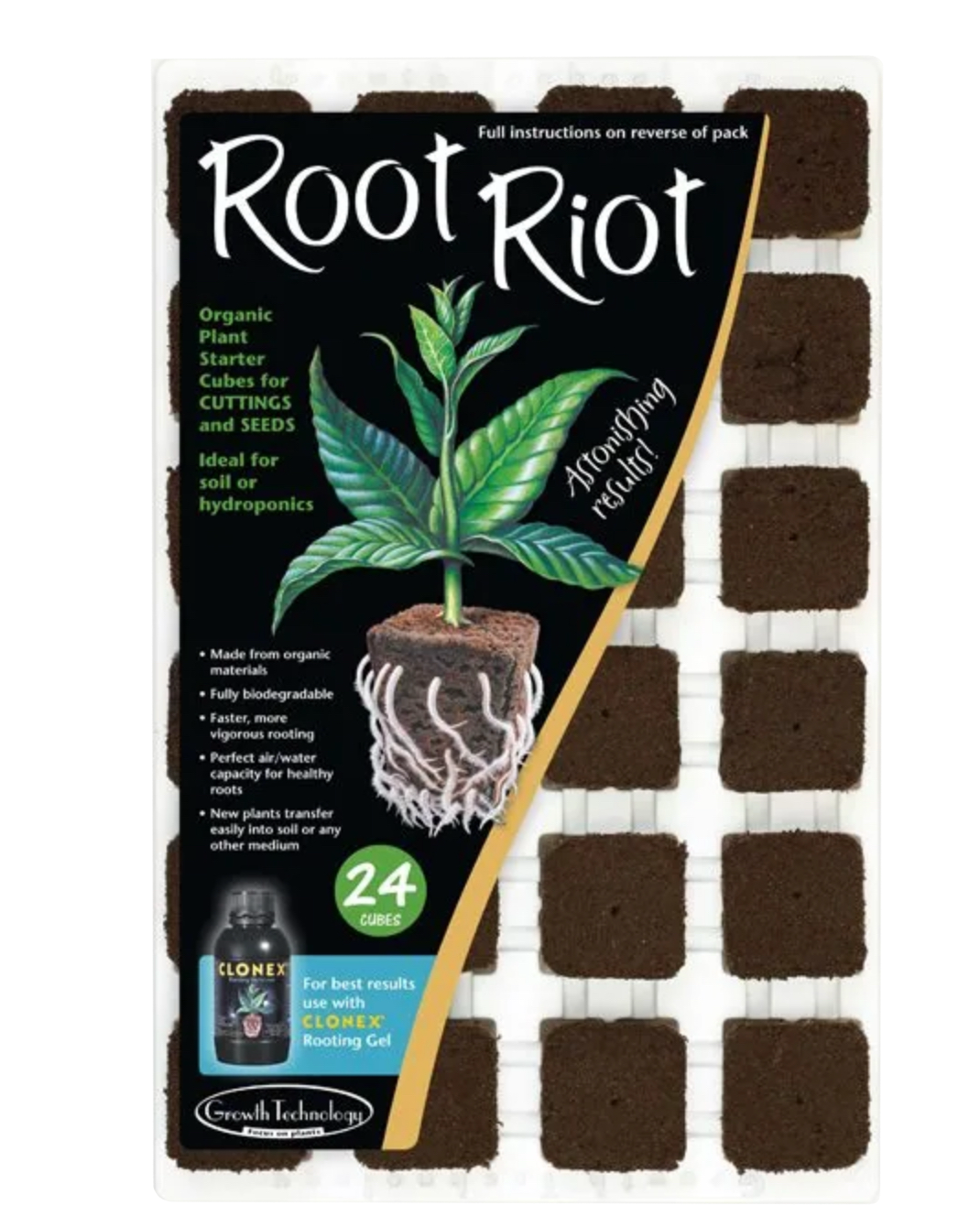 Root Root Anzuchtswürfel Tray