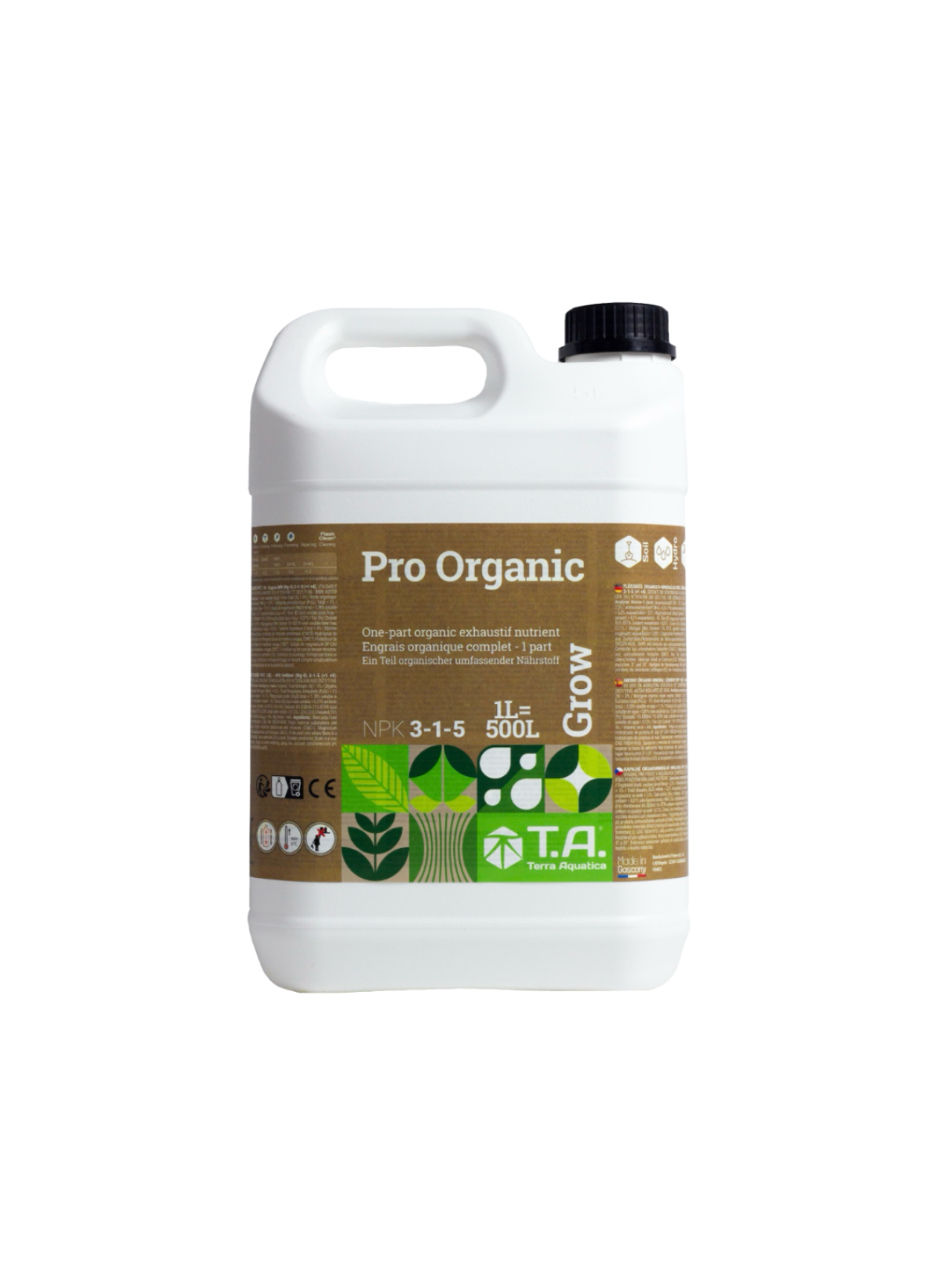 Terra Aquatica Pro Organic Grow 5 Liter Kanister