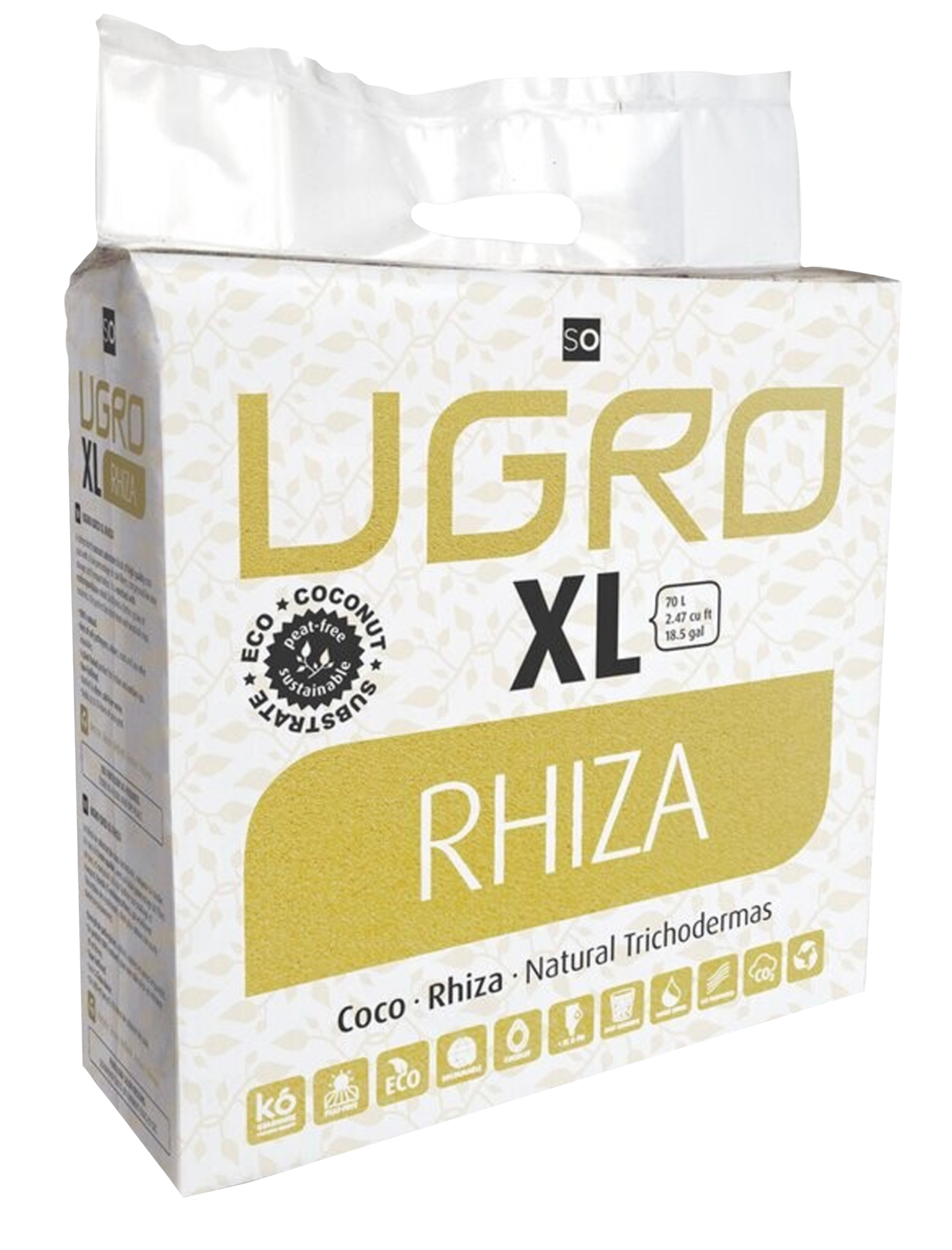Kokossubstrat Urgo Cocos Rhiza Bricks
