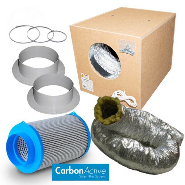 Carbon Active Lüftungsset für Indoor Anlage
