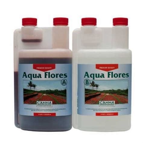 Canna Aqua Flores Flüssigdünger in 1 Liter Flasche