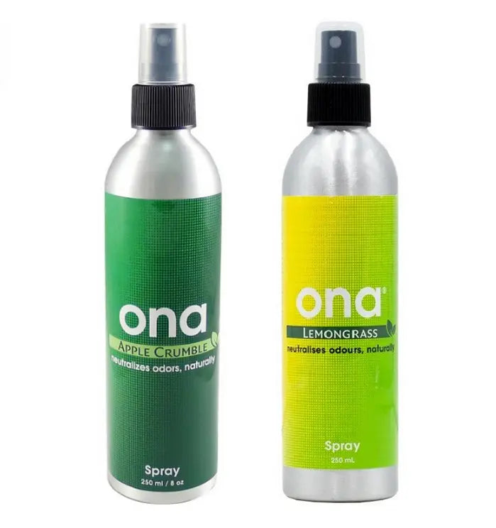 Set ONA Spray - 1x Apple Crumble, 1x Lemongrass ONA