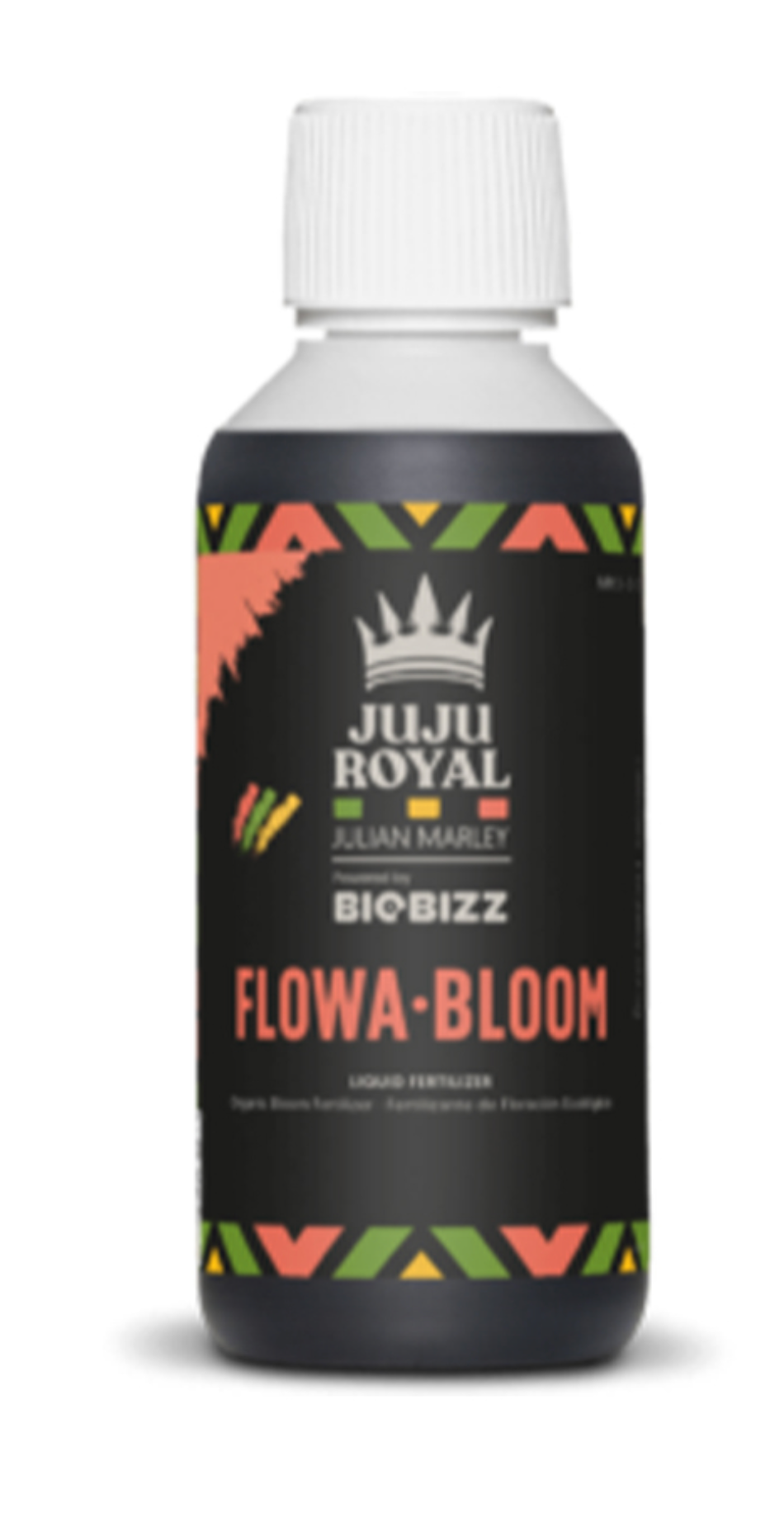250 ml Flasche organischer Flüssigdünger für Cannabis von Juju Royal Flowa by BioBizz