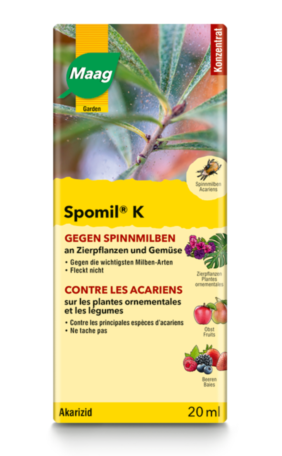 20 ml. Konzentrat Maag Spomil K