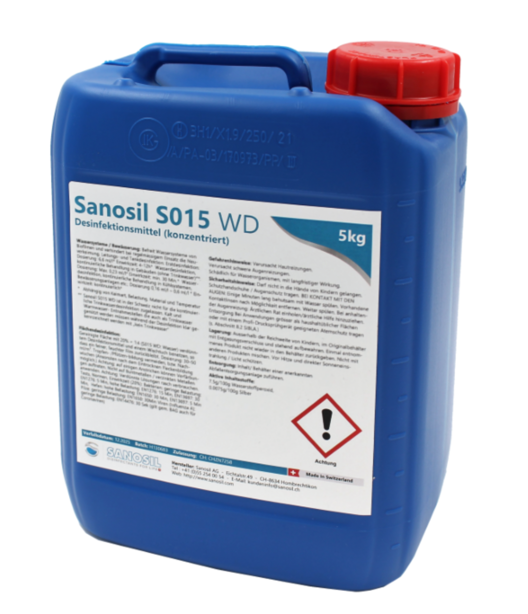 Sanosil 5 Liter Kanister