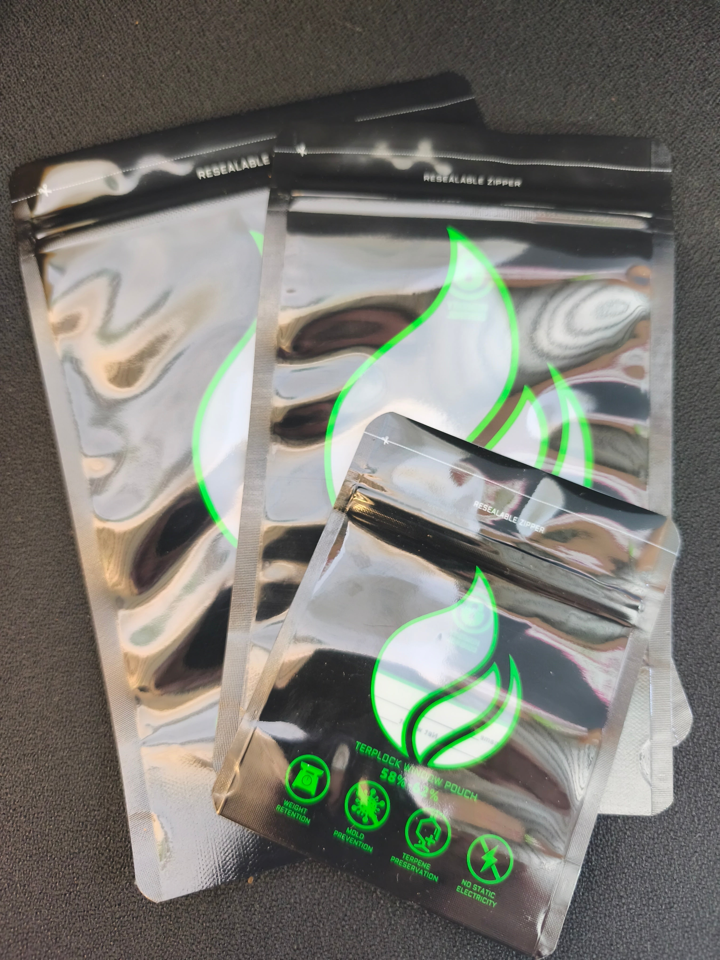 Terplock Bags 58%-62% Inhalt bis 5g. Terplock