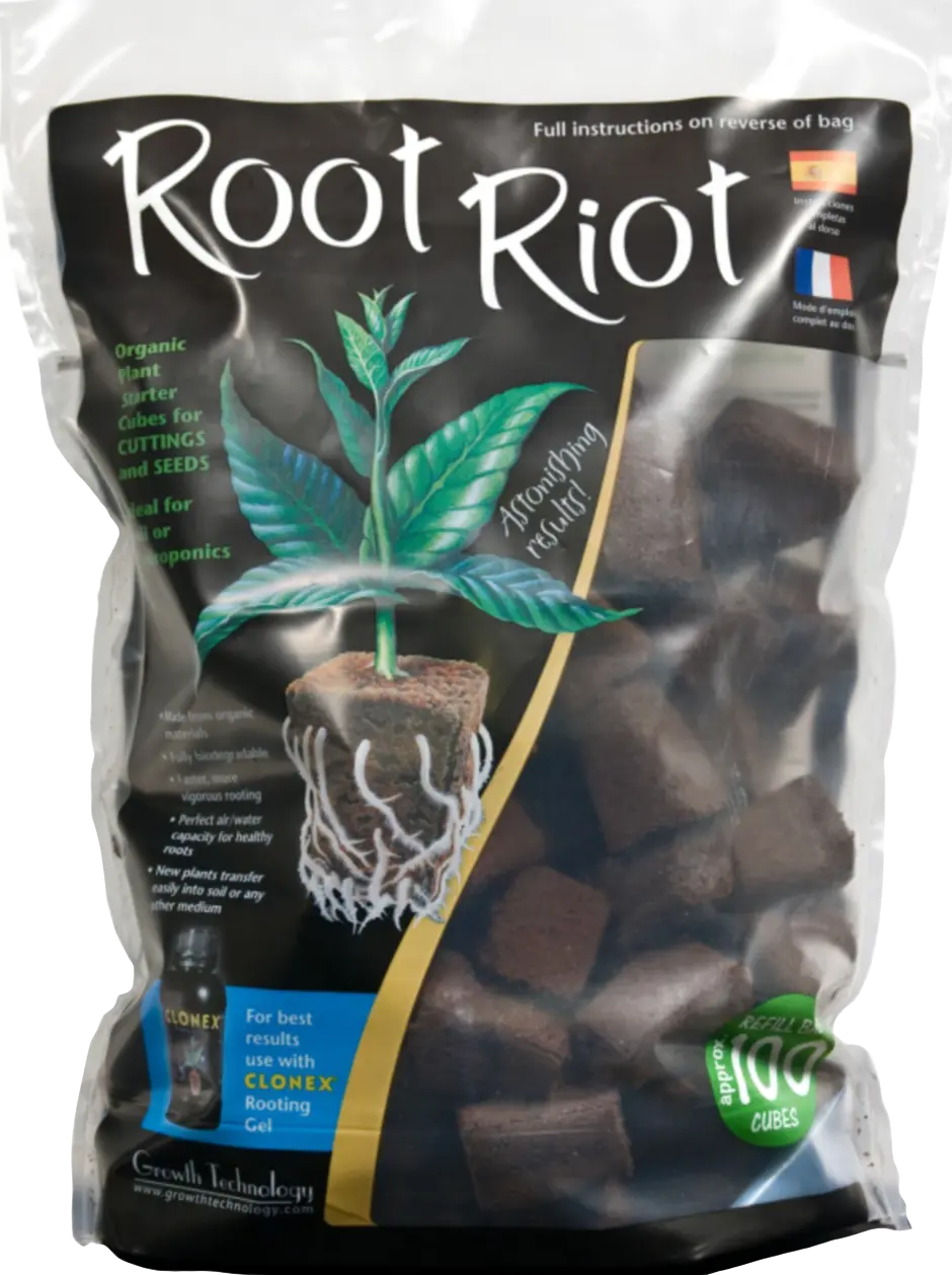 Root Riot Trays Tray with 24 cubes – GROWBOX.CH