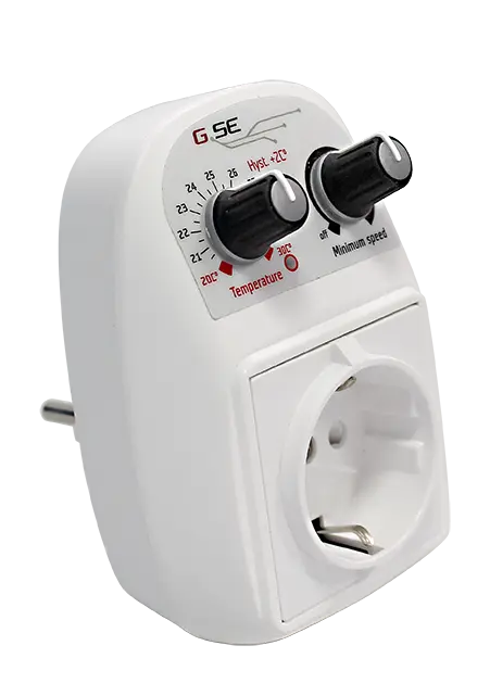 Set GSE 5A Controller& Primaklima Lüfter PK125-L GROWBOX.CH