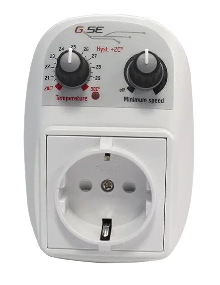 Set GSE 5A Controller& Primaklima Lüfter PK125-L GROWBOX.CH