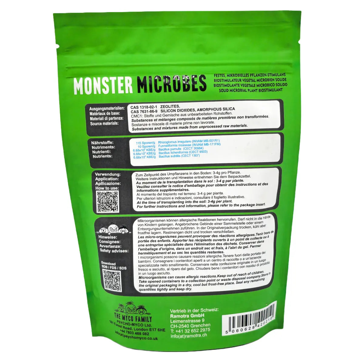 The Myco Family Monster Microbes 227g Growbox