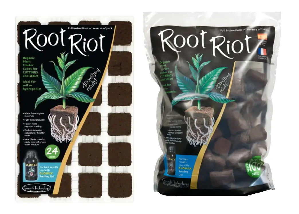 Set Root Riot Anzuchtblöcke + Nachfüllbeutel Growth Technology