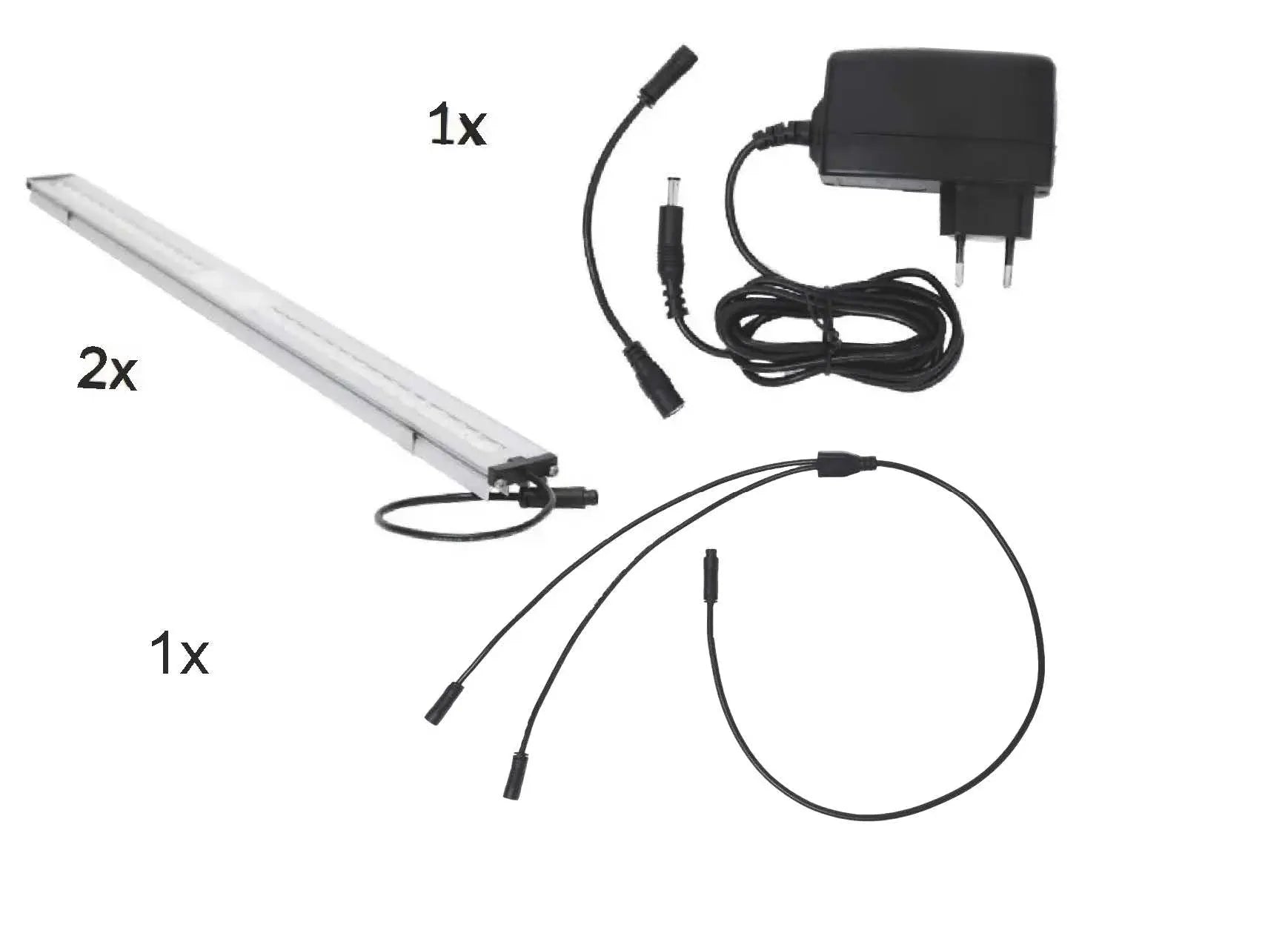 2er Set Sanlight FLEX II Compact LED 10W mit Netzteil Sanlight