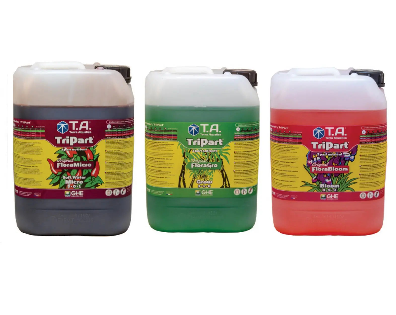 Mineralischer Flüssigdünger | Terra Aquatica | TriPart® Spar-Set Soft Terra Aquatica