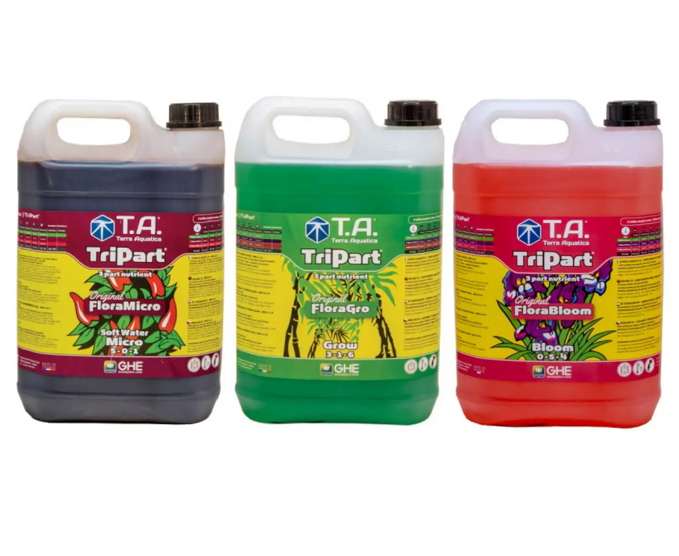 Mineralischer Flüssigdünger | Terra Aquatica | TriPart® Spar-Set Soft Terra Aquatica