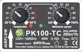 Prima Klima PK100-TC